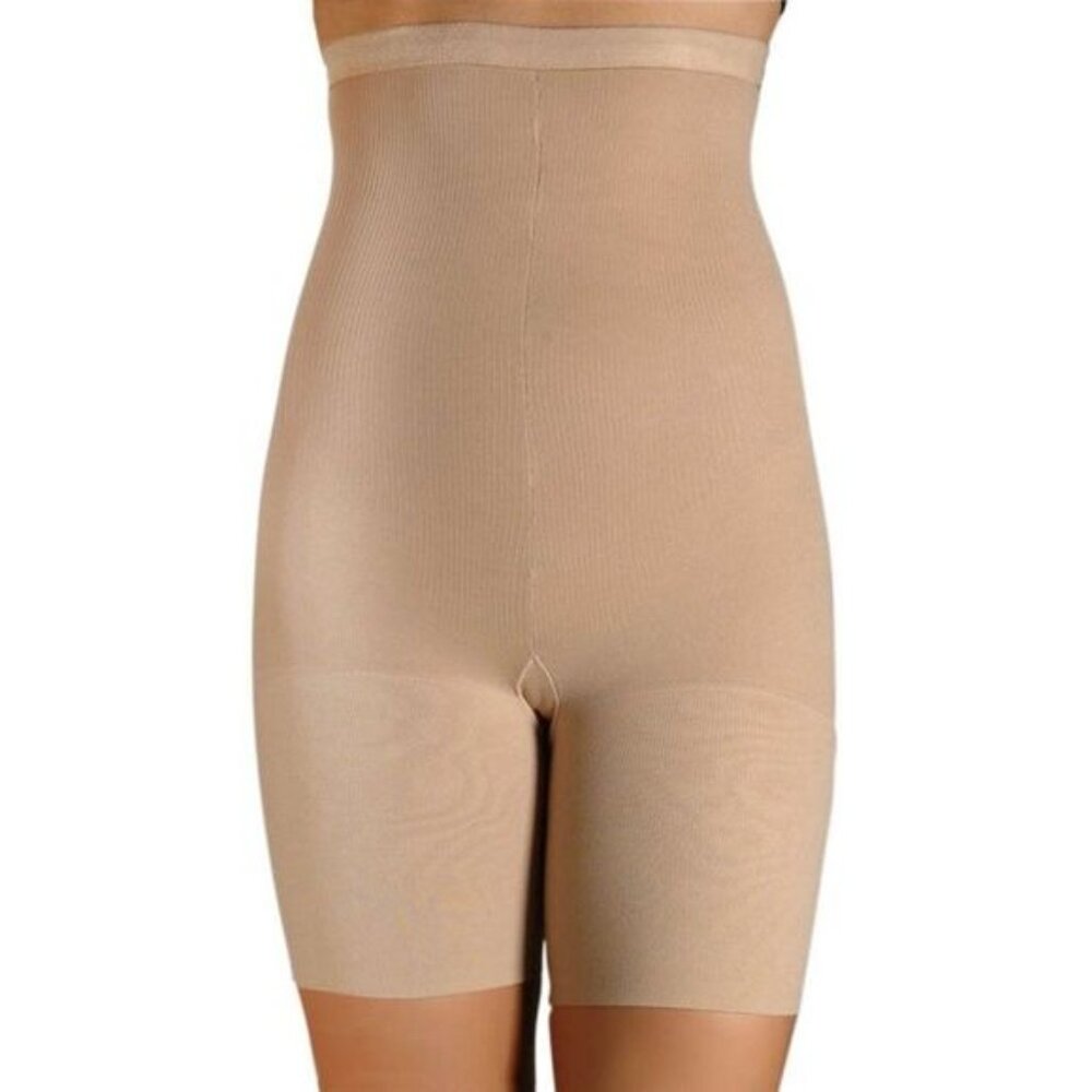 Assets by Spanx High Waist Shaping Short in Nude Ultimate Support PLUS SIZE New